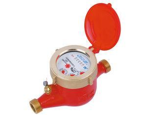 Wet Dial Hot Residential Water Meters Multi Jet With BSP Th