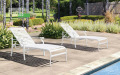 Modernes Design Single Outdoor Freizeit Wicker Sunbed