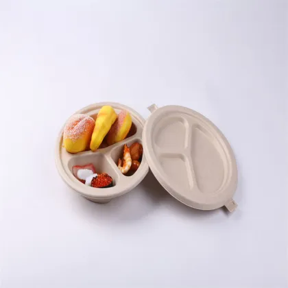 Eco-friendly Lunch Box Paper Bento Container Food Box
