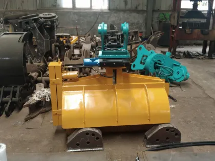 Electric Broom and Hydraulic Power Broom for Skid Steer Loader Excavator