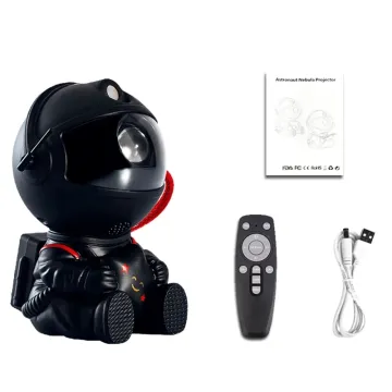Multicolor Astronaut and Starry Sky Projection Lamp for Home Decor