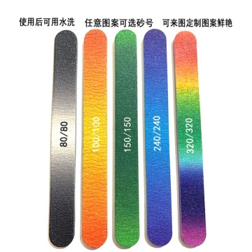 Professional Customized Printed Finger Disposable Nail File