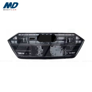 Grilla anteriore nera in stile S7 ABS per Audi A7 2019-2021