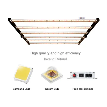 4x4ft Foldable Octopus Full Spectrum LED Grow Light 630W/750W