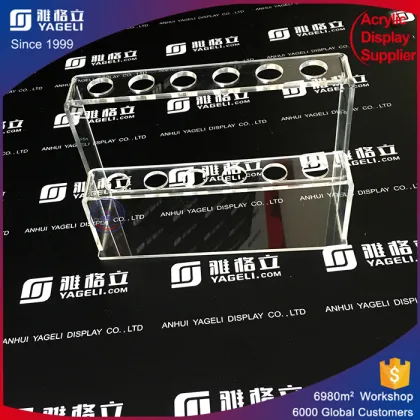 Manufacturer in China colorful acrylic pen holder