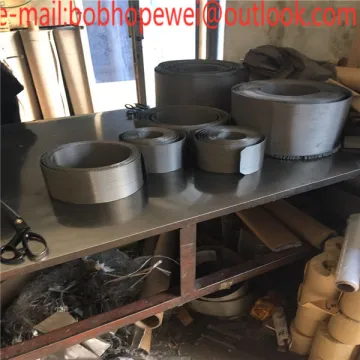 Auto mesh belt filter reverse dutch weaving stainless steel wire mesh