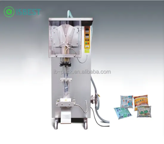Automatic Pouch Sachet Filling and Sealing Machine for 2000BPH Juice and Milk