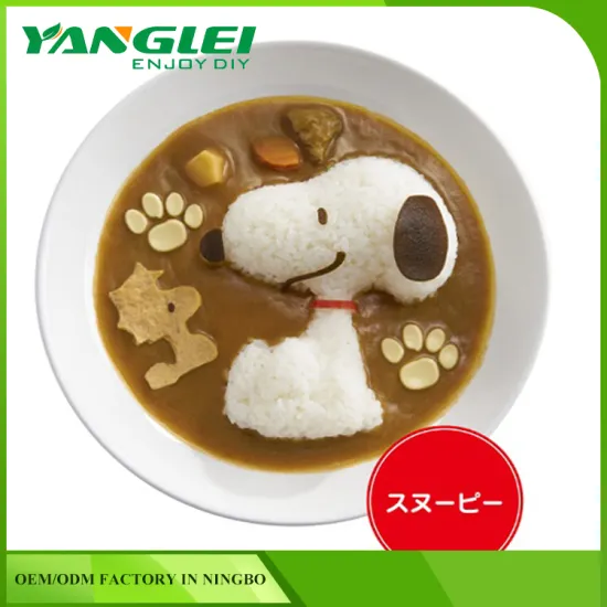 Cute Design dog rice bowl mold