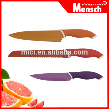 Professional Stainless Steel Kitchen Knife Set Non-stick Coating Knife