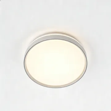 Smooth surface ceiling lamp LED