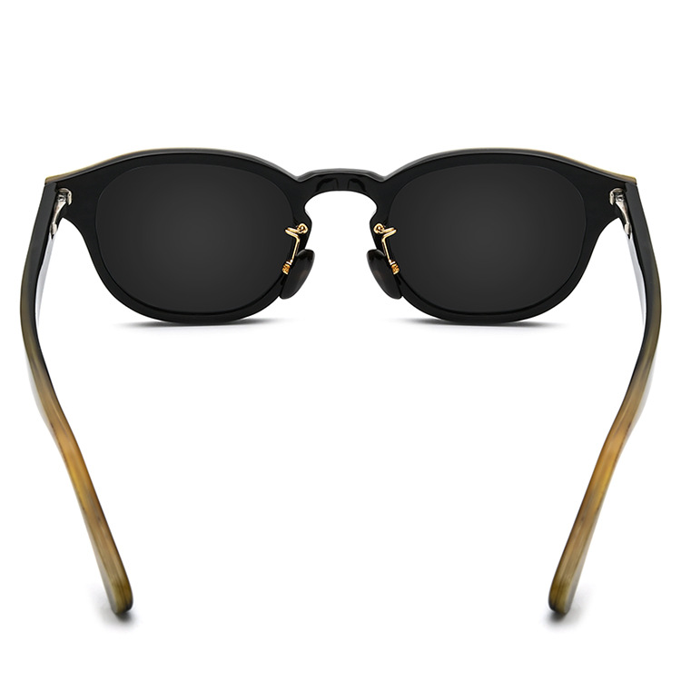 Round Horn Sunglasses For Women