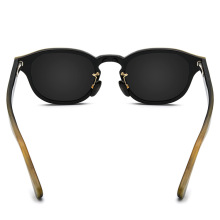 Vintage Buffalo Horn Sunglasses Classic Oval Bullhorn Sunglasses Factory