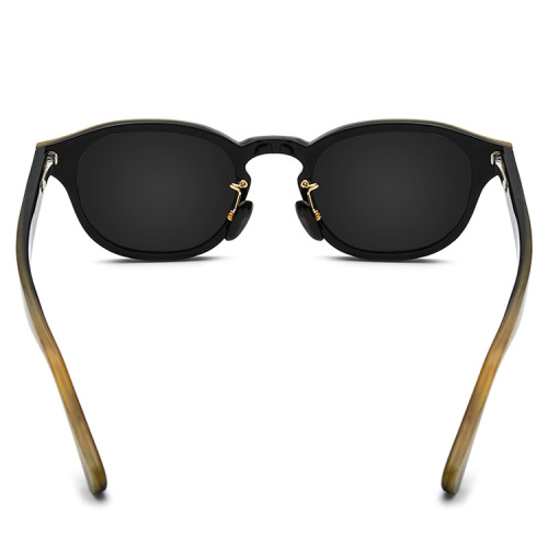 Vintage Buffalo Horn Sunglasses Classic Oval Bullhorn Sunglasses Factory