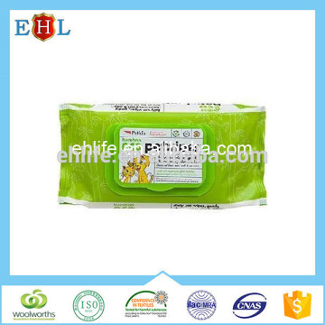 Best selling Zhejiang Best private label dog grooming wipes