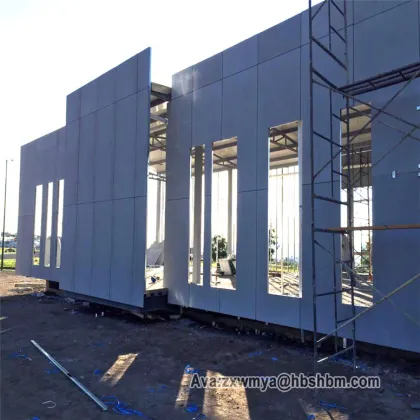 Sound&heat Insulation Fiber Cement Board With Square Edge