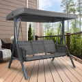 Metal Garden Swing Chair Outdoor Patio Hanging Furniture