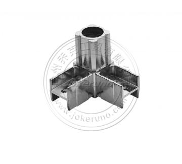 25mm square chrome tube fittings