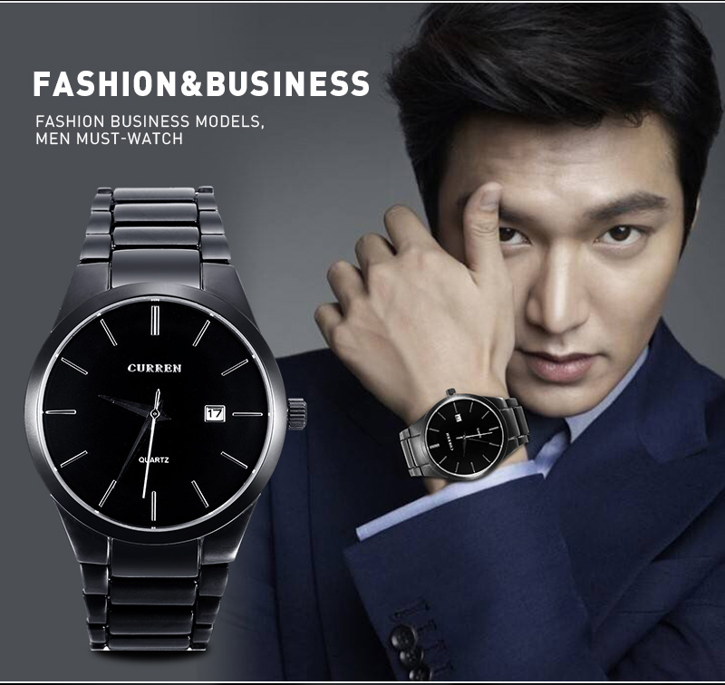 Focus CURREN Fashion Style Men Quartz Watch 