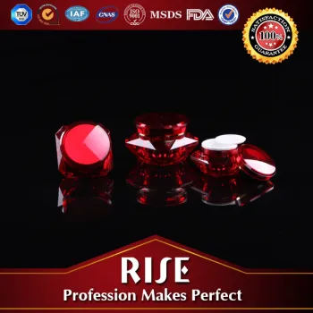 Diamond Shape Cosmetic Jar For Cosmetic Packaging