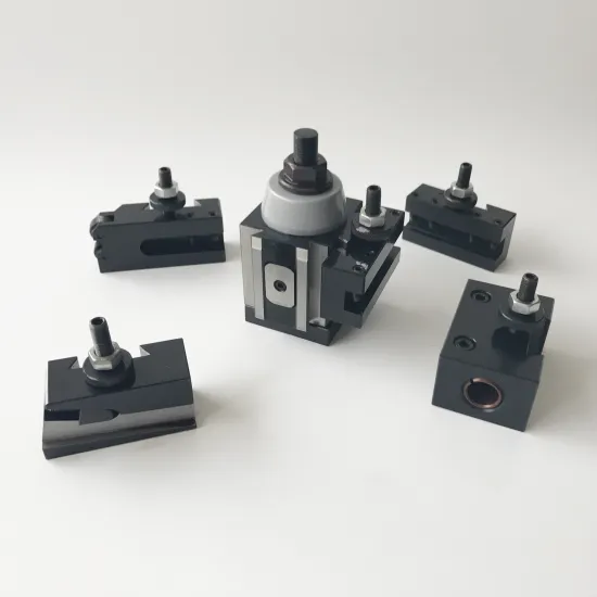 Piston Type Quick Change Tool Holders for Lathe Tool Post - 250-200 Set
