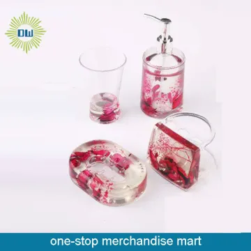 acrylic bathroom sets
