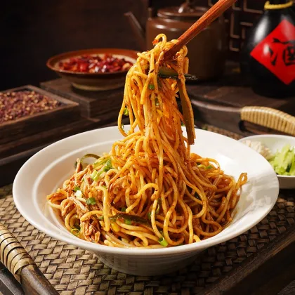 50G Cold Mix Special Spicy Sauce - Restaurant and Homemade Brand Spicy Red Oil Cold Noodle Seasoning Sauce