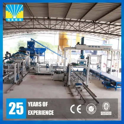 Zenith fully automatic concrete hollow brick block making plant china supplier