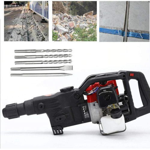 Multi-functional 2-Stroke Gasoline Concrete Crushers: Versatile Rock Drilling and Impact Drills for Various Applications