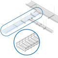 100mm 200x54 wire basket telecom cable tray