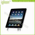 Aluminium Alloy portabel yang berdiri untuk Ipad Samsung Galaxy Tab Tablet Pc sudut pandang disesuaikan Ipad Ipad4 baru