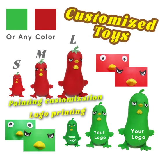 Chili-Shaped Chicken Squeeze Toy Gifts: Soft, Customized Fun for All Ages