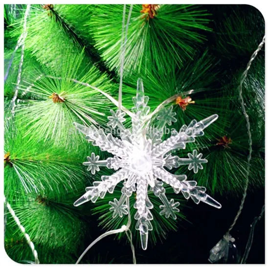 snowflake christmas lights in taizhou factory wholesale