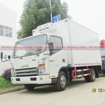 JAC 6Tons Refrigeration Trucks for Fresh Meat Ice Cream with Thermo King Refrigerator Van Trucks Call Ms.Pinky 0086 15897603919