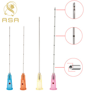 CE Hyaluronicacid Dermal Filler Injicerbar rostfri nål