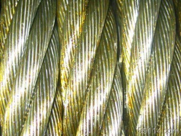 Ungalvanized Steel Wire Rope for lifting 6x36WS+IWRC