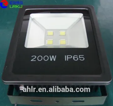 Die casting-aluminum COB led flood light 200w