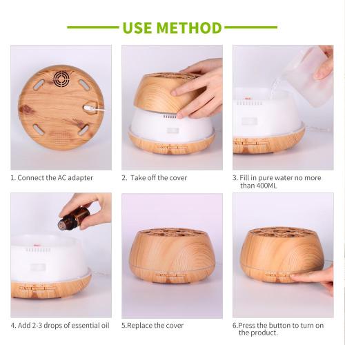 400ml Smart Collection Perfume Aroma Diffuser Humidifier