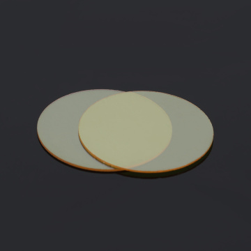 Lentille en séléniure de zinc laser infrarouge ronde 20x0,5 mm