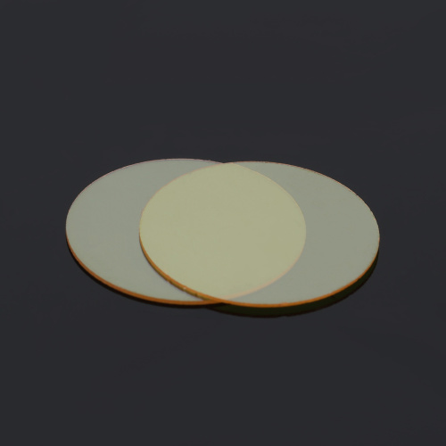 Lente de seleneto de zinco a laser infravermelho redondo de 20x0,5 mm