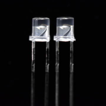 580nm LED 3mm Diffused Flat Top Yellow LED