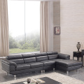 Opción Cuero Chaise Sofa Right Hand Facing