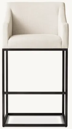 Indoor Bar Chair Furniture with Metal Frame