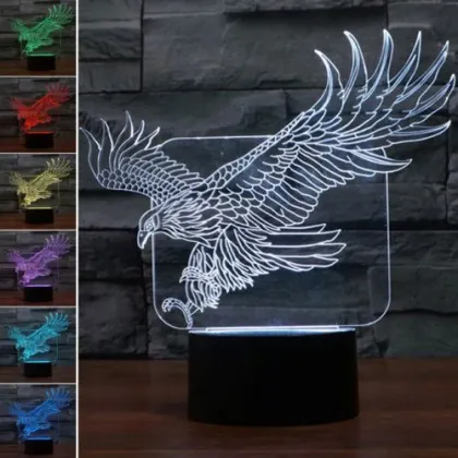 usb led acrylic plate lamp