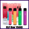 barra de elfos de vape desechable 1500 todos los sabores