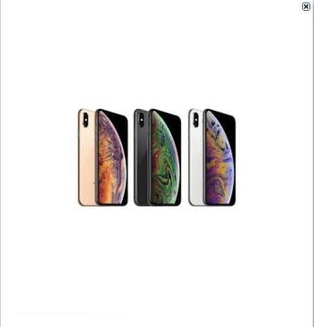 Apple iPhone XS MAX 256GB - All Colors - GSM & CDMA UNLOCKED
