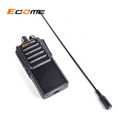 Ecome 25w portatile 10 km gamma VHF Radio esterno a lungo raggio Wakie Talkie