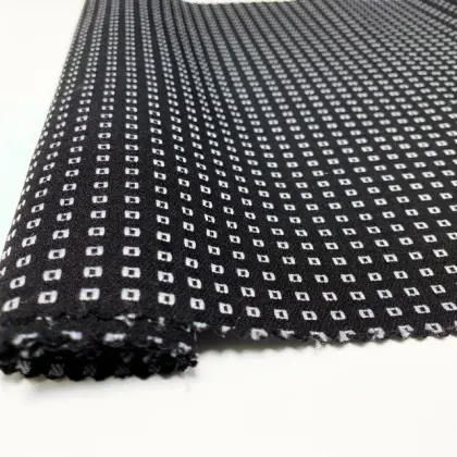 Yarn Dyed Check Millennium Stretch Bengaline Fabric