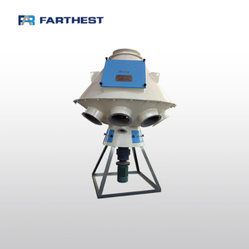 CE and ISO Approved Animal Feed Mill Rotary Distributor Machine for Pellets and Powder