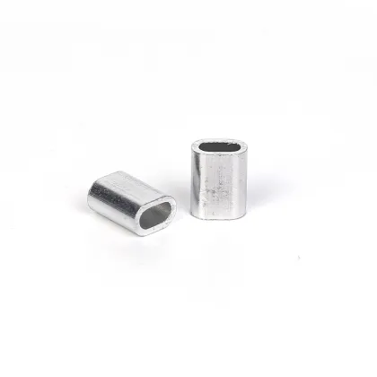 Aluminum joint sleeve round aluminum sleeve