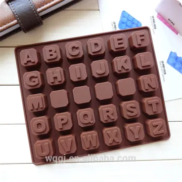 26 Letters Silicone Chocolate Mold Cake Mold Soap Mold